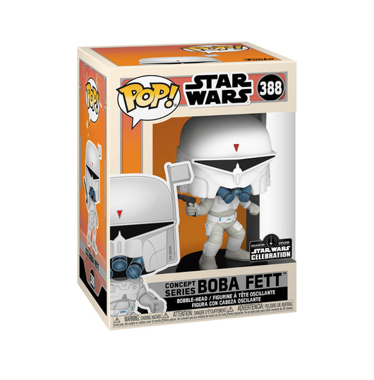 Star Wars: Concept Series Boba Fett 388 Funko Pop (Celebration Sticker)