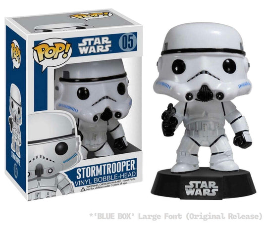 Star Wars: Stormtrooper 05 Funko Pop (Large Font)