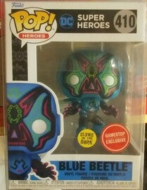DC Blue Beetle 410 (Glow) Funko Pop