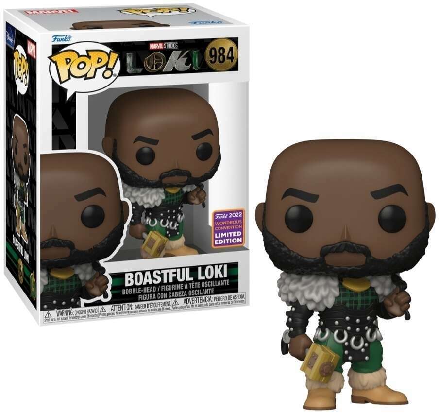 Marvel Boastful Loki 984 Funko Pop