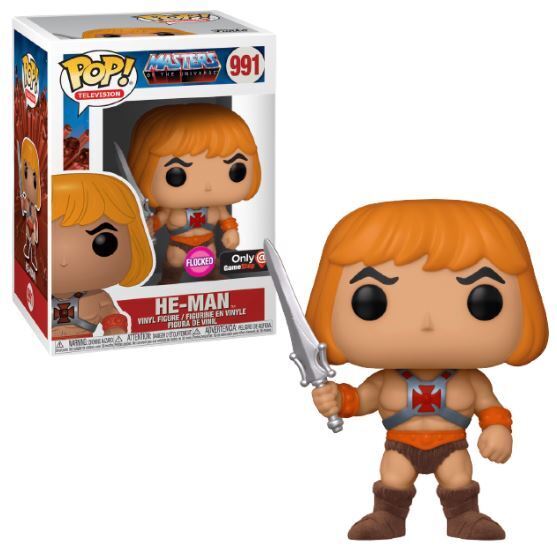 Masters of the Universe: He-Man 991 (Flocked) 991 Funko Pop