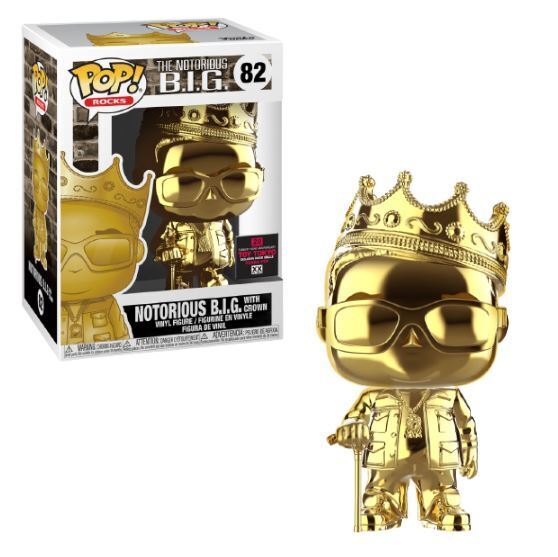 Notorious B.I.G With Crown 82 Funko Pop