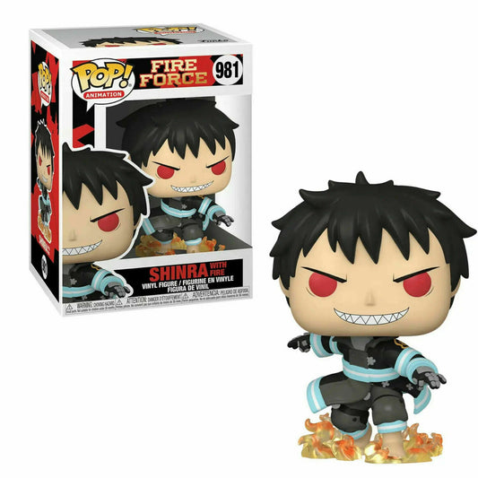 Fire Force Shinra With Fire 981 Funko Pop