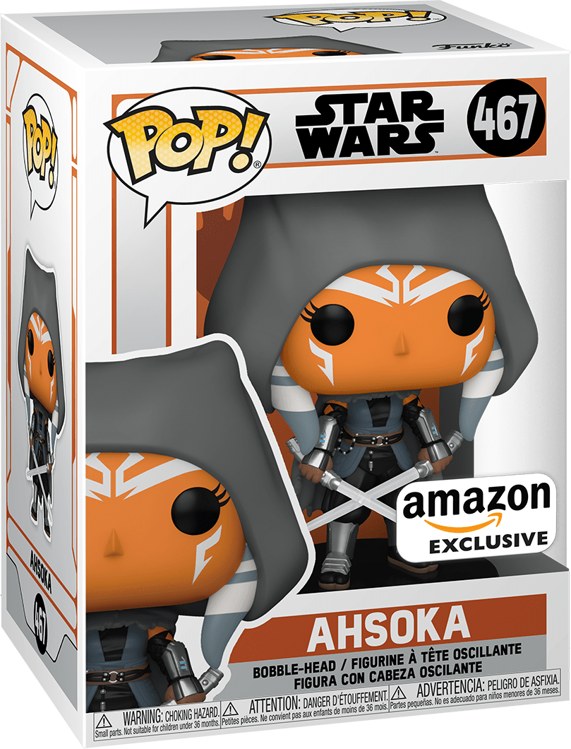 Star Wars: Hooded Ahsoka 467 Amazon Exclusive Funko Pop