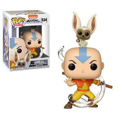 Avatar The Last Airbender Aang with Momo 534 Funko Pop
