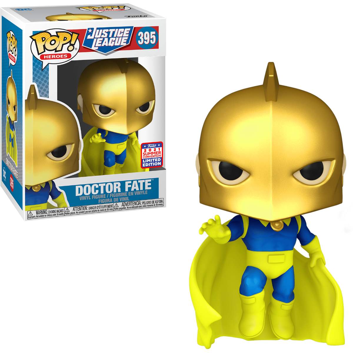 DC Justice League Doctor Fate 395 Funko Pop