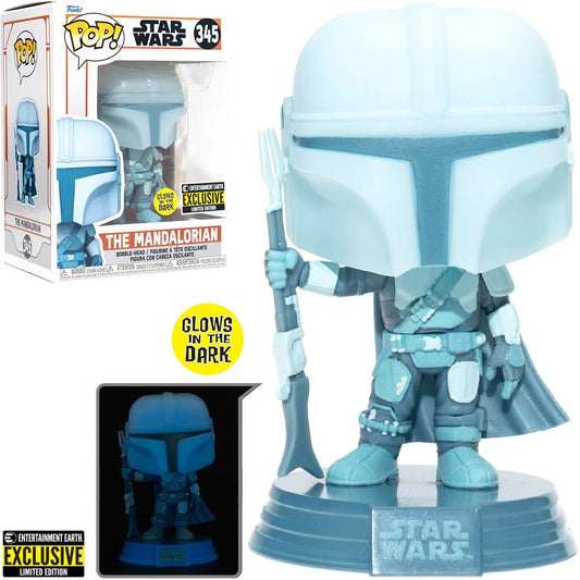 Star Wars: The Mandalorian 345 (Glow) Funko Pop
