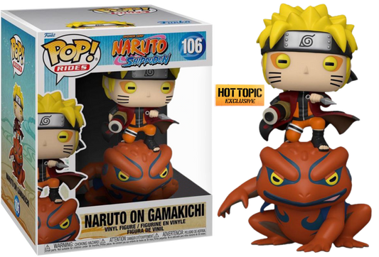 Naruto: Naruto on Gamakichi 106 Funko Pop (Hot Topic Exclusive)