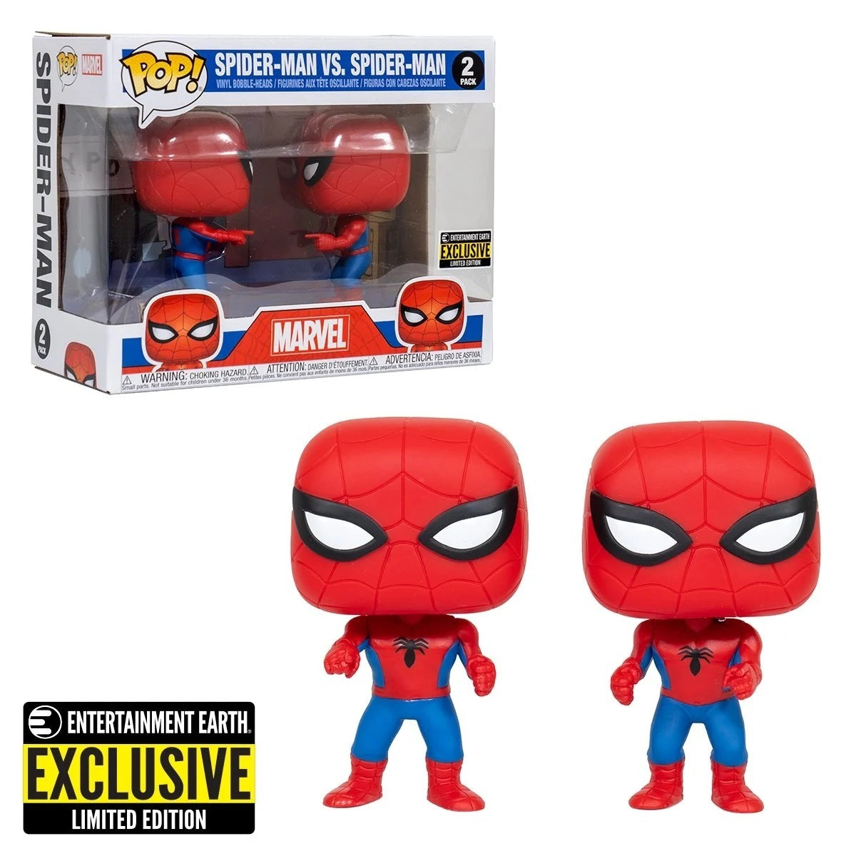 Marvel: Spider-Man vs. Spider-Man (2-Pack) Funko Pop