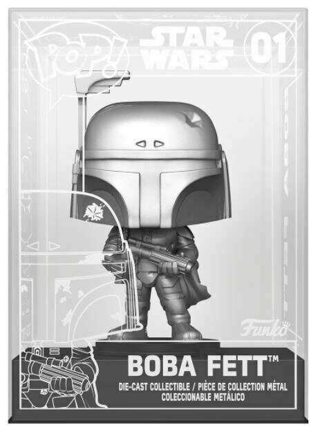 Star Wars: Boba Fett Chase Die-Cast Funko Pop