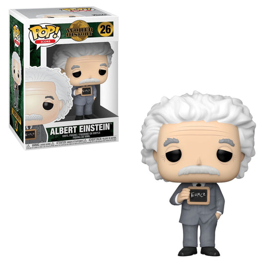 World History: Albert Einstein 26 Funko Pop