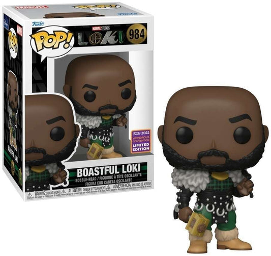 Marvel Boastful Loki 984 Funko Pop