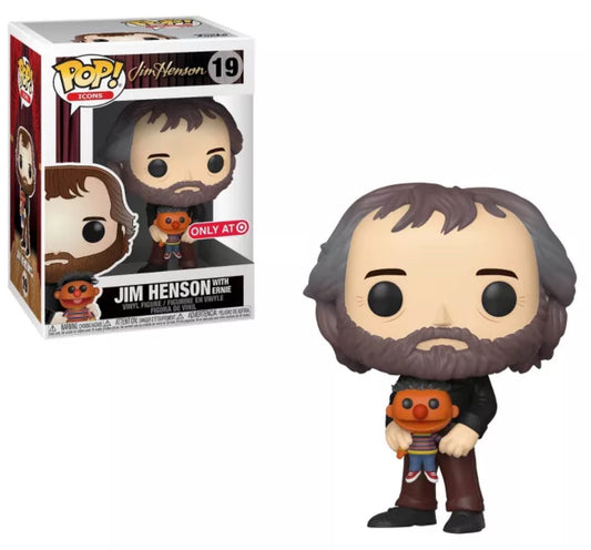 Jim Henson with Ernie 19 Funko Pop
