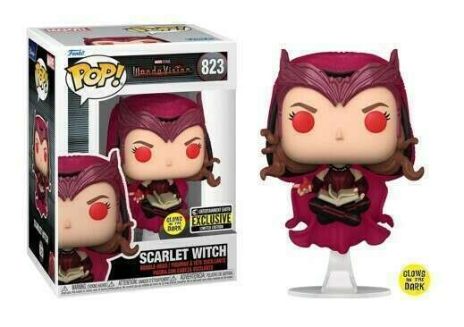 WandaVision Scarlet Witch 823 (Glow) Funko Pop