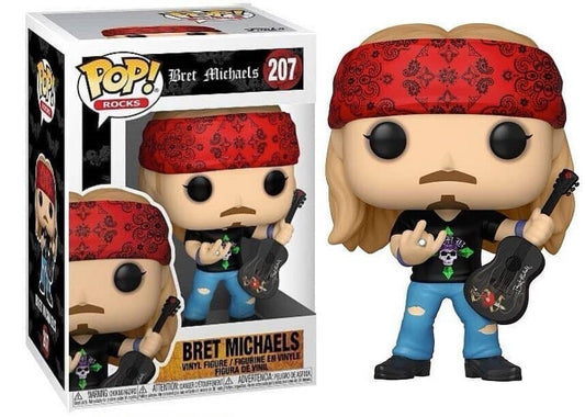 Rocks Bret Michaels 207 Funko Pop