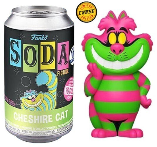 Disney: Cheshire Cat (Blacklight)  LE 10,000 Funko Soda Figure (Chase)