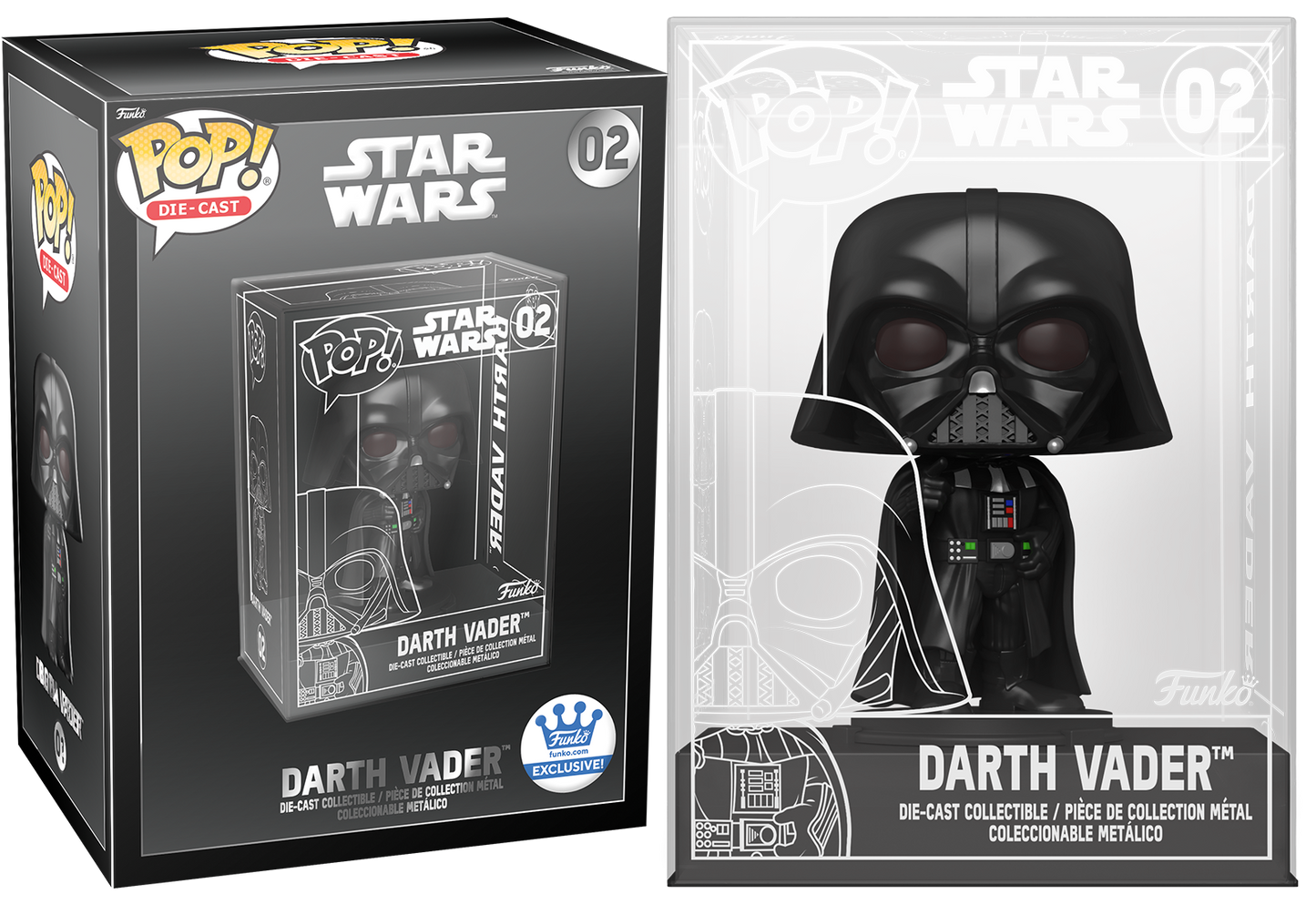 Star Wars: Darth Vader 02 Die Cast Funko Pop