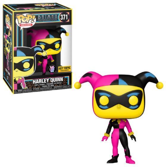 DC Comics: Batman Animated Series Harley Quinn (Blacklight) 371 Funko Pop