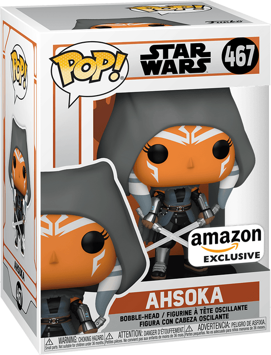 Star Wars: Hooded Ahsoka 467 Amazon Exclusive Funko Pop