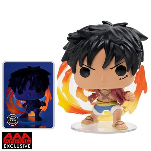 One Piece: Red Hawk Luffy 1273 Funko Pop Chase Bundle