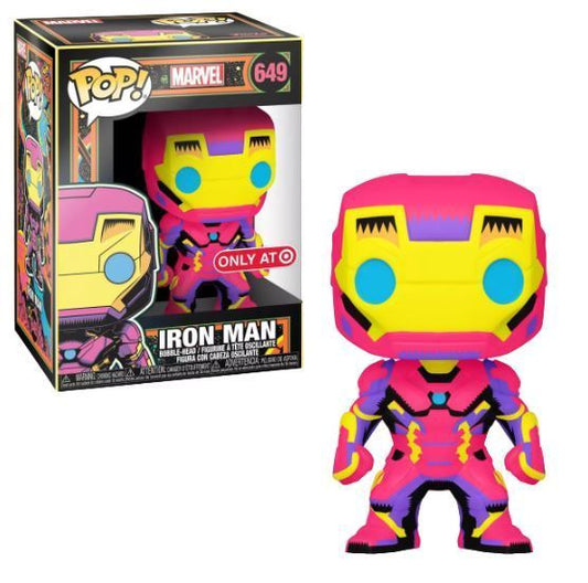 Marvel: Iron Man 649 (Blacklight) Funko Pop