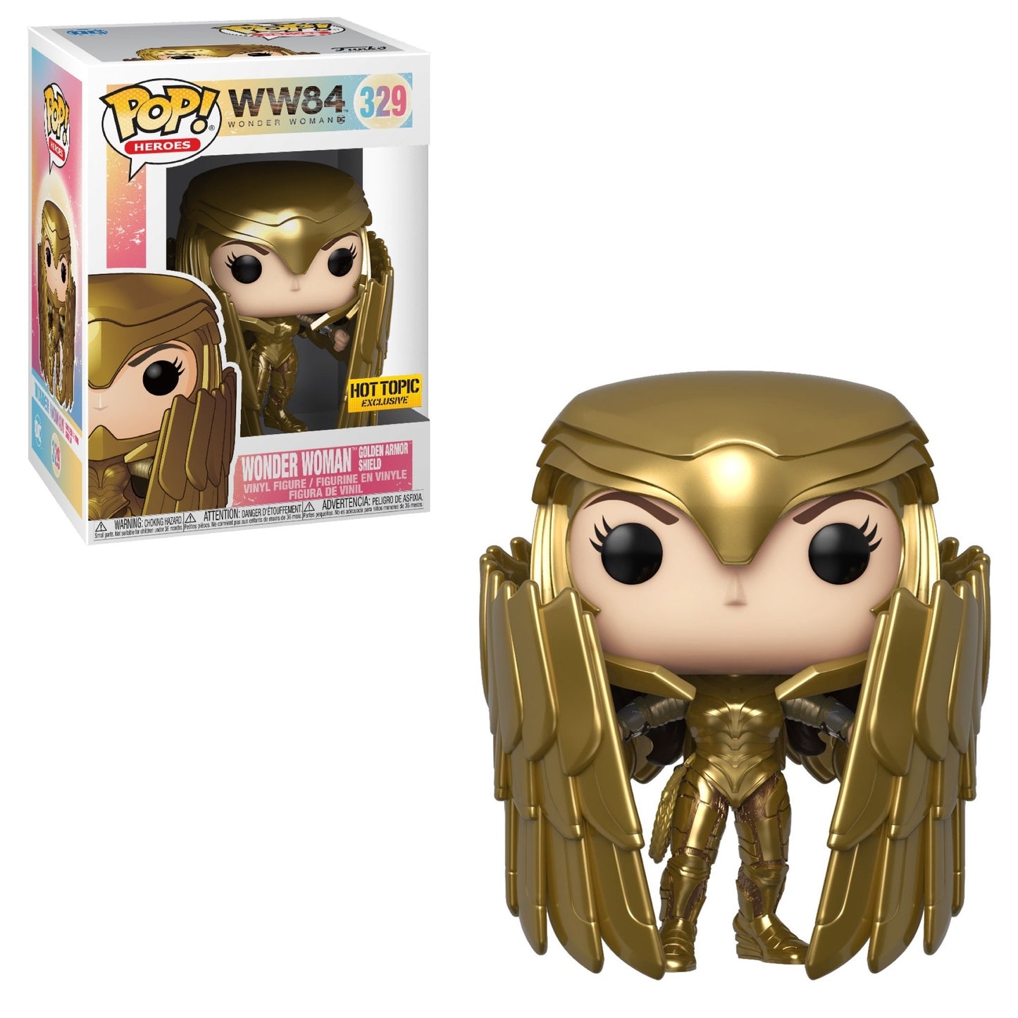 Wonder Woman (Golden Armor Shield) 329 Funko Pop