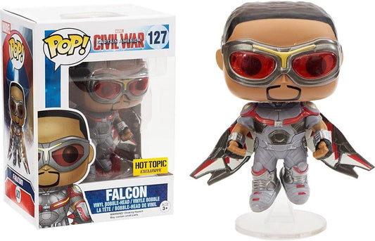 Marvel Civil War: Falcon 127 (Hot Topic Exclusive)Funko Pop