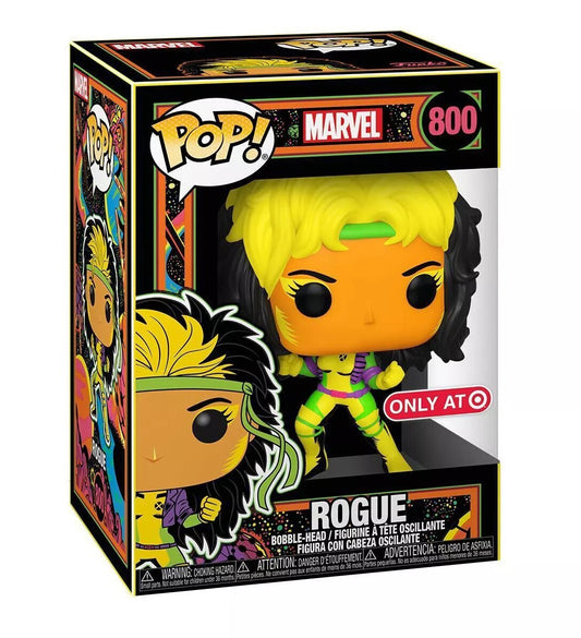 Marvel: X-Men Rogue 800 (Blacklight) Funko Pop