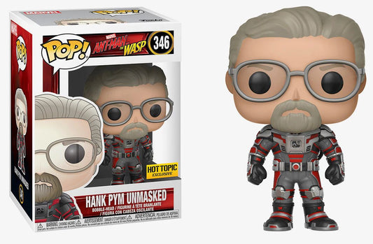 Marvel Ant-man & The Wasp: Hank Pym (Unmasked) 346 Funko Pop