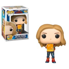 Marvel Captain Marvel 444 GITD Funko Pop