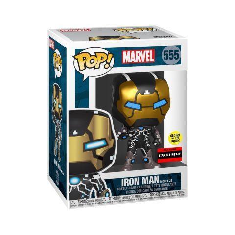 Marvel Iron Man 555 (Model 39) (Glow) Funko Pop