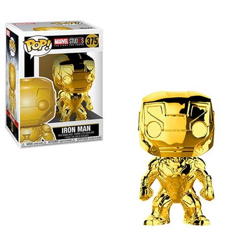 Marvel: Iron Man 375 (Gold Chrome) Funko Pop