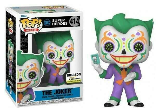 DC: The Joker 414 (Glow) (Dia De Los DC) Funko Pop