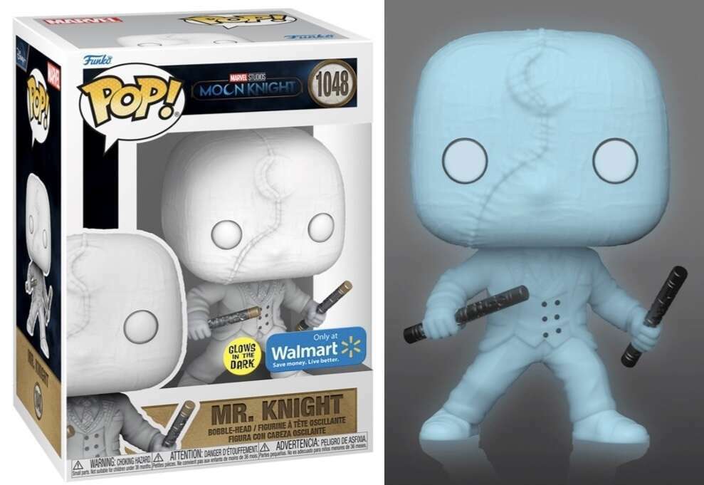 Marvel: Moon Knight Mr. Knight 1048 (Glow) Funko Pop