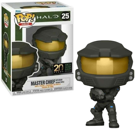 Halo Master Chief with MA5B Assault Rifle 25 Funko Pop