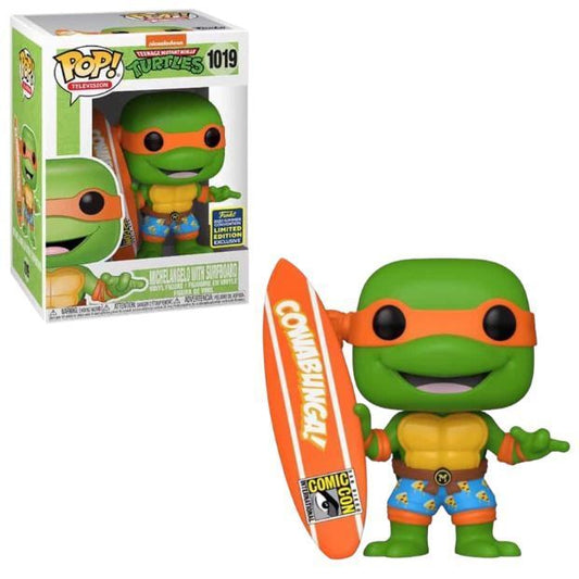 Nickelodeon: TNMT Michelangelo with Surfboard 1019 Funko Pop