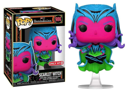 Marvel: Wandavision: Scarlet Witch 986 (Blacklight) Funko Pop