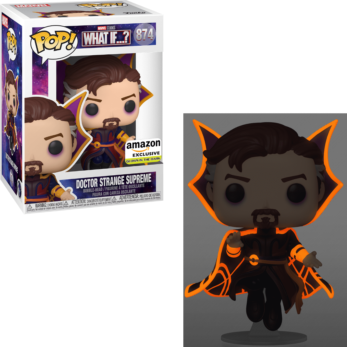 Marvel What If..? Doctor Strange Supreme (Glow) Funko Pop