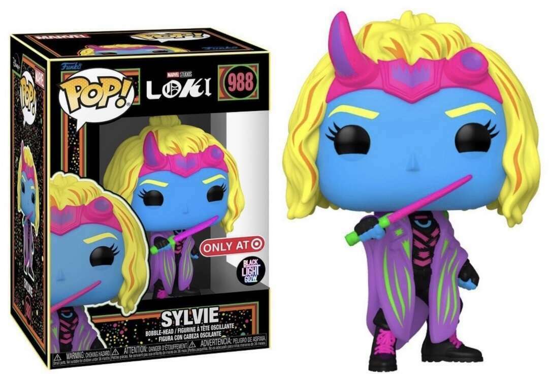 Marvel: Loki Sylvie 988 (Blacklight) Funko Pop