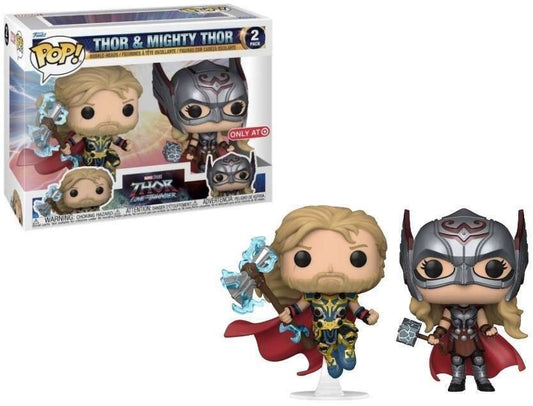 Marvel: Thor Love & Thunder: Thor & Mighty Thor 2 Pack Funko Pop