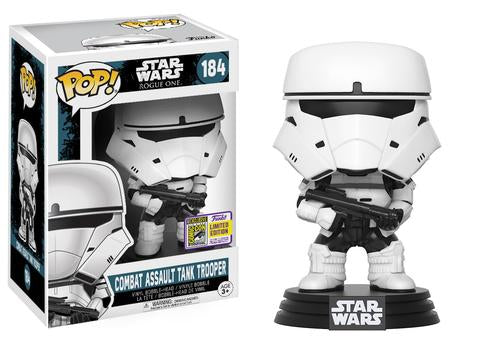 Star Wars: Rogue One: Combat Assault Tank Trooper 184 (Comic Con) Funko Pop