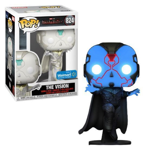 Marvel: WandaVision The Vision 824 (Glow) Exclusive Funko Pop